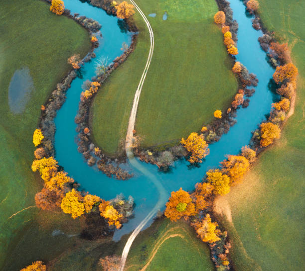 istock Colorful Autumn In Countryside 1410671986