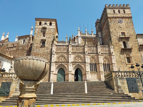 Royal Monastery of Santa María de Guadalupe, Guadalupe, Cáceres, Extremadura, Spain