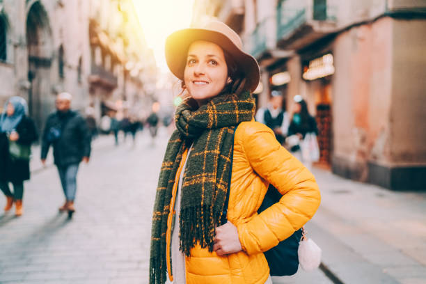 istock Tourist woman visiting Spain 1410689442