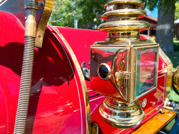 istock Vintage Classic Car Details 1410689782