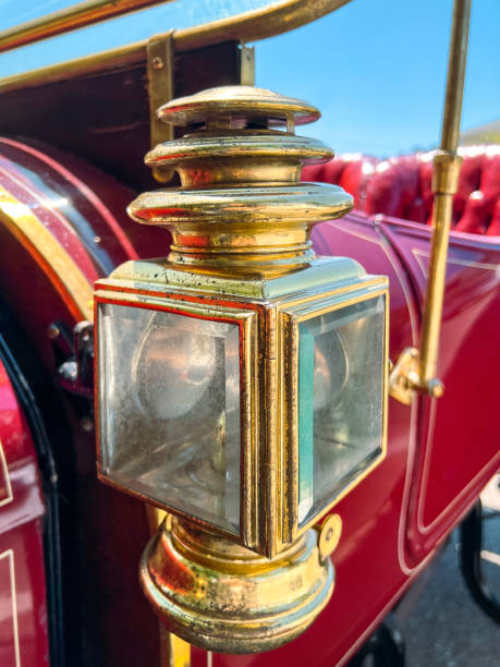 istock Vintage Classic Car Details 1410690817