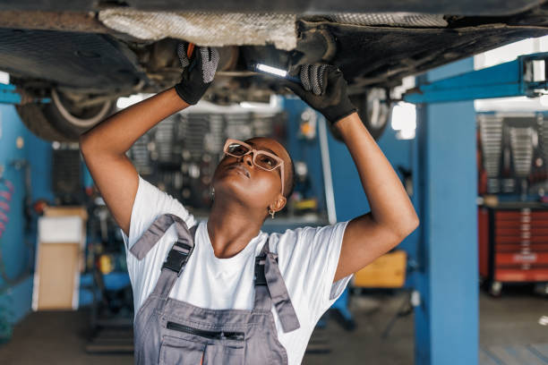 les dommages ne sont pas graves - auto repair shop photos et images de collection