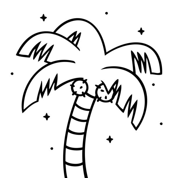 2,783 Cartoon Coconut Tree Stock Photos, Pictures & Royalty-Free Images -  iStock