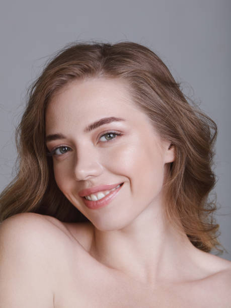 istock Beautiful natural smiling woman 1410700550