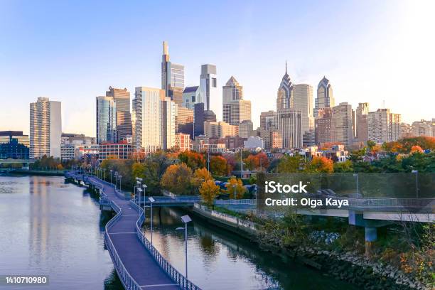 Philadelphia Stock Photo - Download Image Now - Philadelphia - Pennsylvania, Urban Skyline, Pennsylvania