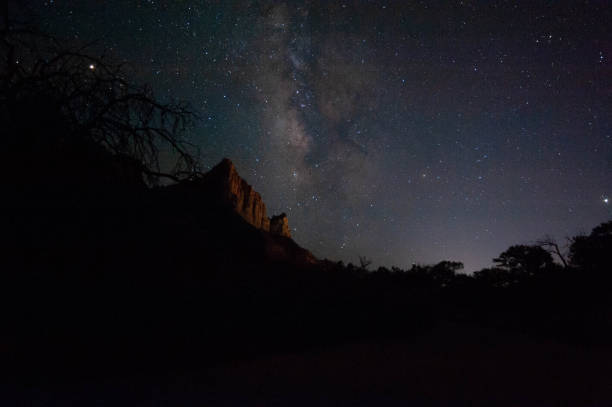 istock Night Sky in Zion National Park, Utah 1410711814