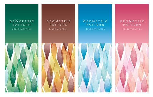 geometric pattern design templates   set