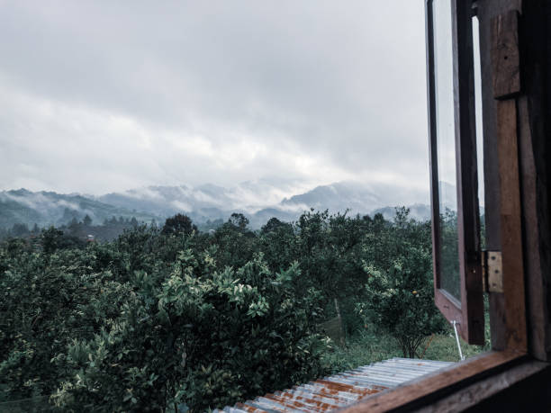 istock morning view in the village 1410729871