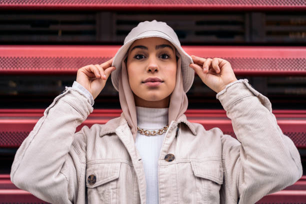 Cool Muslim Girl Portrait