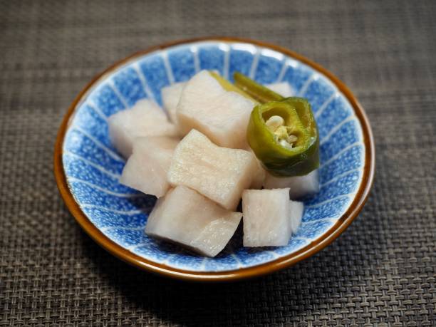 istock Cucumber and radish pickles, food, side dish 1410748114