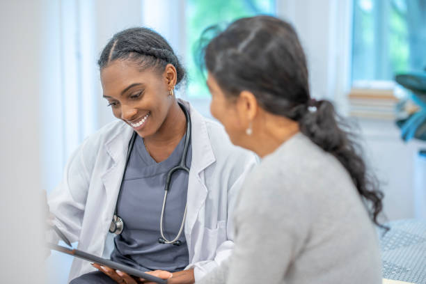 istock Homecare Nurse with a Patient 1410749347