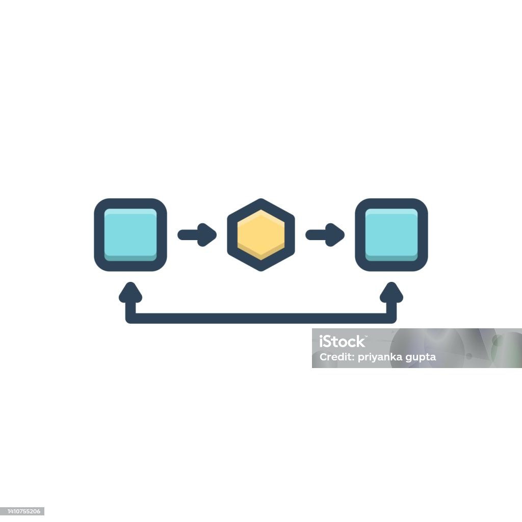 Algorithm Divide Stock Illustration - Download Image Now - Flow Chart ...