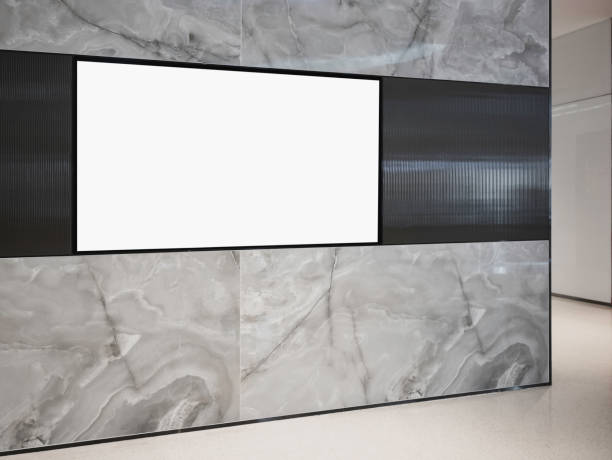 istock Banner Digital screen on wall Media display Indoor building 1410755246