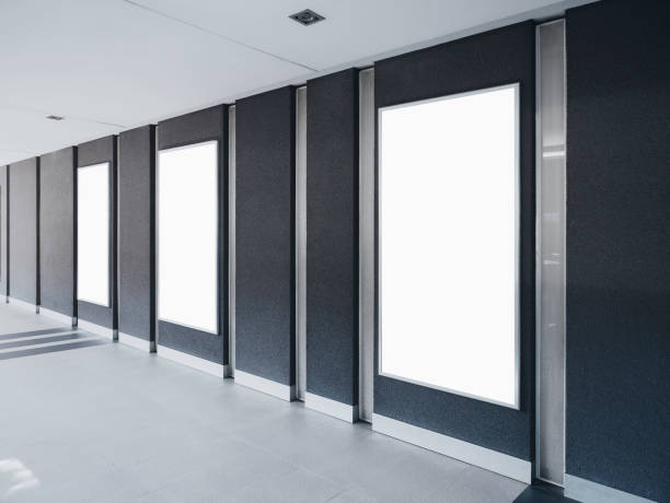 istock Blank Poster set indoor Public building 1410757404