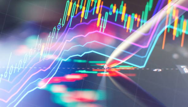 istock Sustainable portfolio management, long term wealth management with risk diversification concept. Candle stick graph chart of stock market investment trading. 1410757428