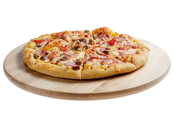 istock Pizza with beef, onion, and pepper 1410757839