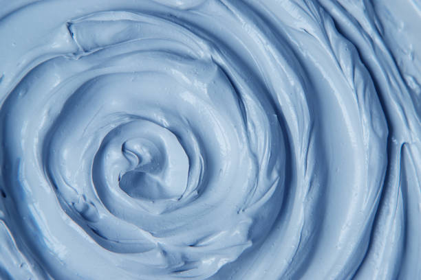 istock Clay texture spa mask for face and body. Selective focus. 1410759842