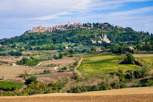 istock Montepulciano Panoramic View - Tuscany 1410761067