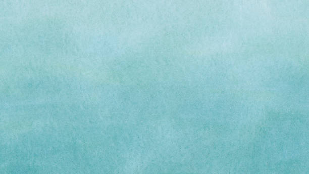 Light blue green abstract pattern. Gradient. Painted watercolor paper texture. Light blue green abstract pattern. Gradient. Painted watercolor paper texture. Teal color art background with space for design. mint green stock pictures, royalty-free photos & images
