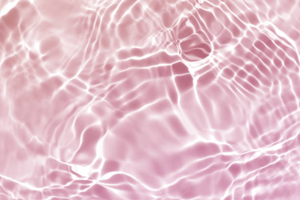 pink water wave, pure natural swirl pattern texture background, abstract summer photography