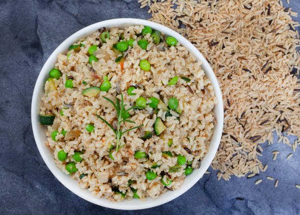 istock pea and greens pilaf 1410777308