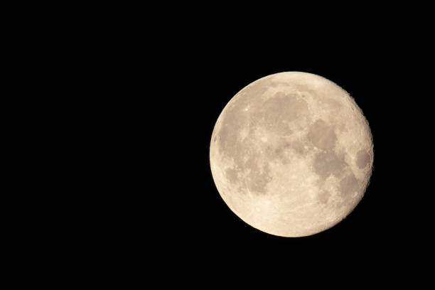 istock High angle view of full moon 1410780812