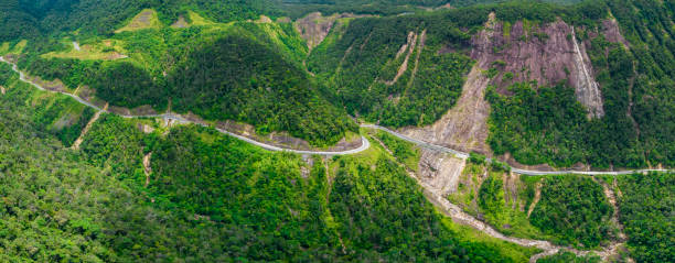 istock Khanh Le Pass seen from above is beautiful and majestic. 1410786328