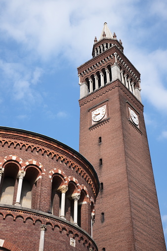 San Marco Campanile and Biblioteca Nazionale Marciana in Venice, Italy