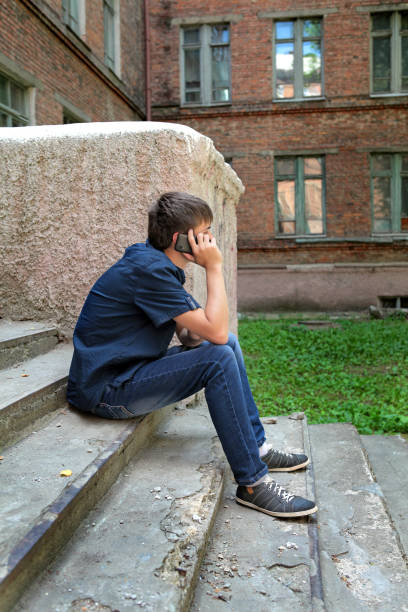 istock Teenager with Cellphone 1410795017