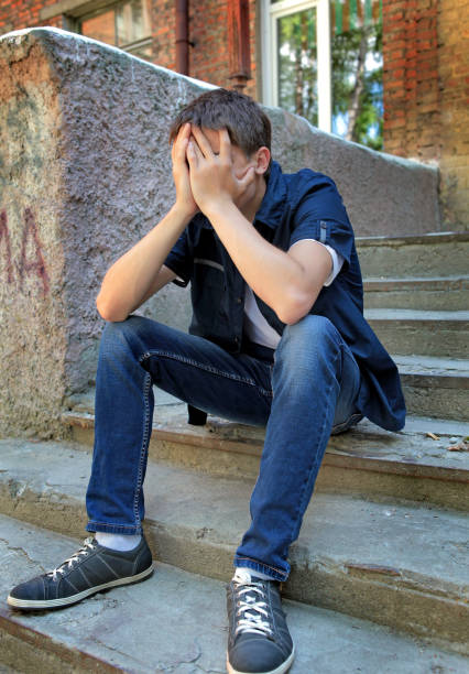 istock Sad Teenager outdoor 1410795193