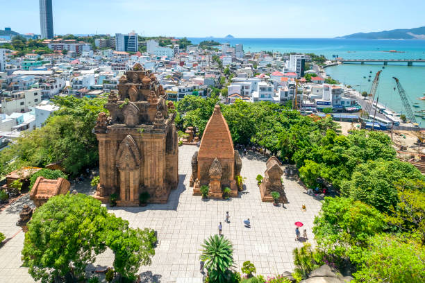 istock Appeal architectural complex Po Nagar Cham towers, Nha Trang, Vietnam 1410795934