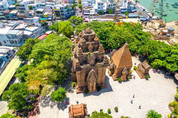 istock Appeal architectural complex Po Nagar Cham towers, Nha Trang, Vietnam 1410795989