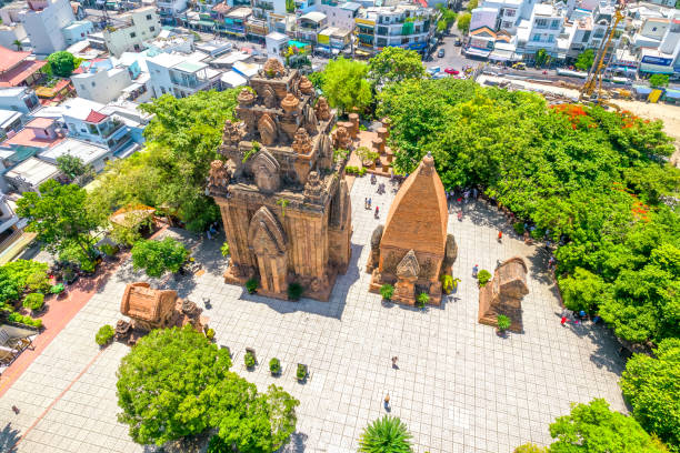 istock Appeal architectural complex Po Nagar Cham towers, Nha Trang, Vietnam 1410796603