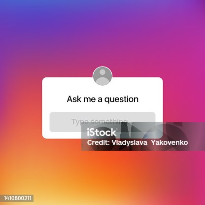 istock Poll in social network vector illustration. Ask me a question, window, box, interaction, media, communication, reaction, comment, followers, users. Feedback concept. Vector line icon for Business 1410800211