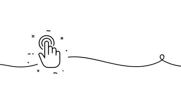 нажмите на значок управляющей строки. жест, рука, касание, нажатие, нажатие, кнопка, экран, свайп, пользователь, устройство, современный. техн - exit button stock illustrations