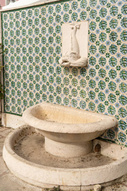 istock Patterns and textures on beautiful painted tiles in Portugal 1410800481