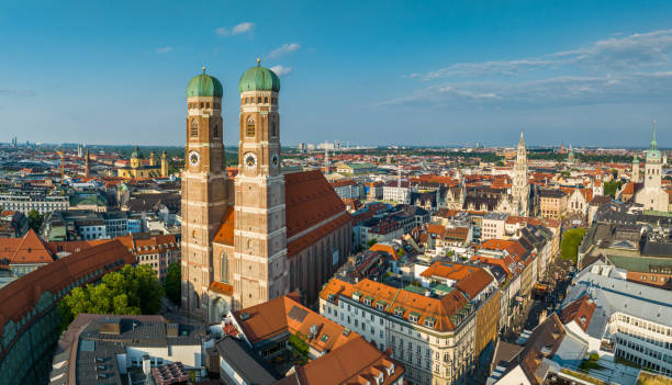 뮌헨 - munich germany city panoramic 뉴스 사진 이미지