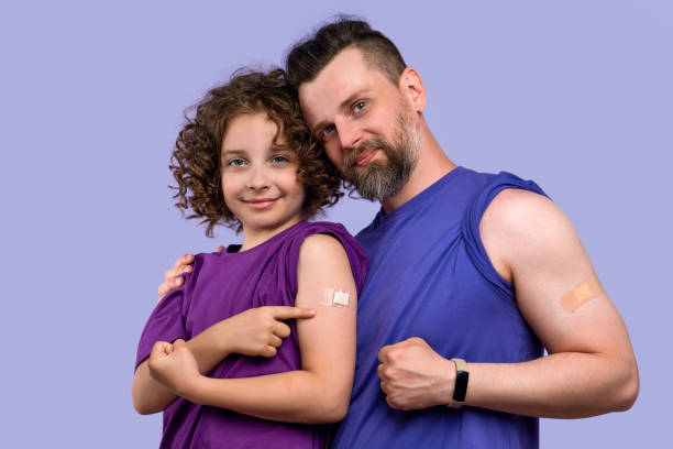 istock Family after vaccination 1410808930