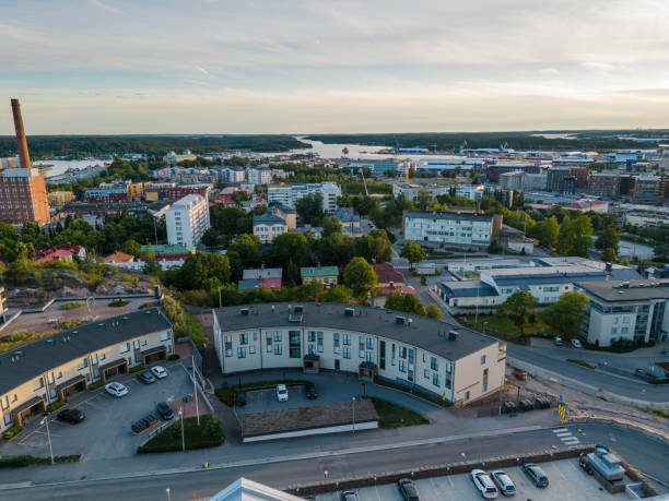 istock Aerial view from Kakola, Turku 1410809705