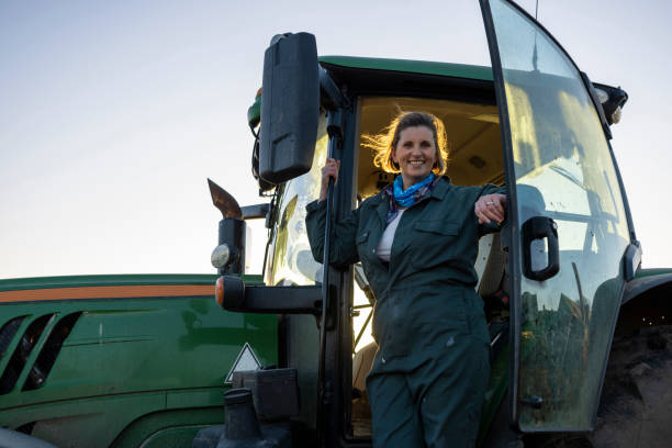 istock Standing Proudly On The Tractor 1410815735