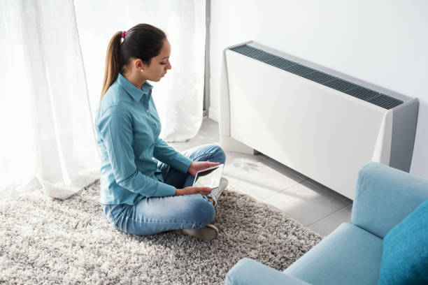 istock Woman connecting with her tablet 1410815792