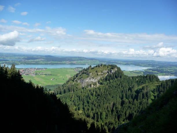 istock Mountain panorama from Tegelberg mountain, Bavaria, Germany 1410817876