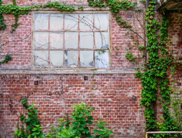 istock old wall and factory 1410818046