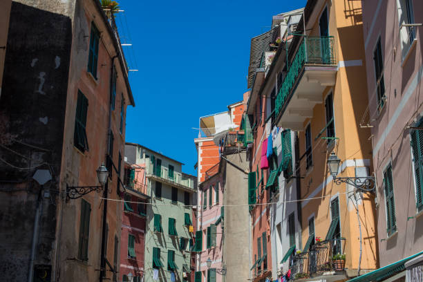 istock Cinque Terra and Ligurian sea 1410822176