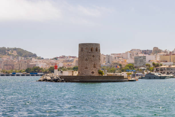Ceuta seaport seen from the water