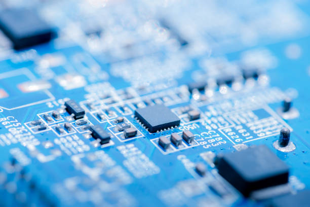 istock Abstract,close up of Mainboard Electronic background.(logic board,cpu motherboard,circuit,system board,mobo) 1410841303
