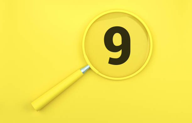 istock Magnifying Glass And Number 9 1410846415