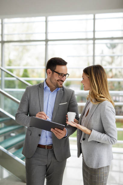 istock We run our company on teamwork and modern technology 1410849032