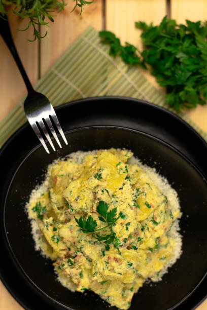 istock Traditional delicious pasta carbonara 1410853651
