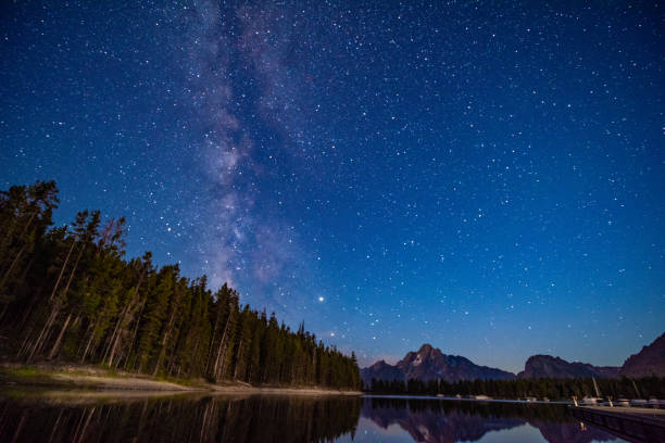 istock Milky Way Over the Tetons 1410857770